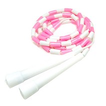 대일스포츠 아동 구슬 줄넘기, 화이트 + 핑크