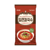 샘표 국수 얼큰 칼국수, 101g, 2개