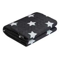 한일의료기 고급전기요, 블랙앤화이트스타, 스몰(67.5 x 180cm)