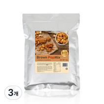 상상시즈닝 카라멜 팝콘 슈가 브라운팝믹스, 1kg, 3개