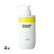 베베가닉 프라임 키즈 샴푸 망고향, 500ml, 4개