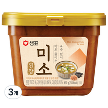 샘표 미소된장, 450g, 3개