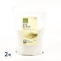 올가 유기농 생쌀가루, 350g, 2개