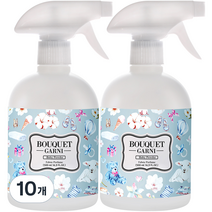 부케가르니 섬유탈취제 베이비파우더, 500ml, 10개