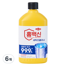 홈백신 세탁조 크리너, 500ml, 6개