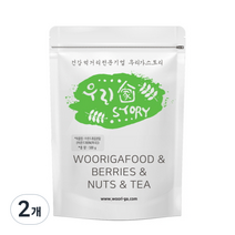 우리가스토리 아몬드 볶음 분말, 2개, 500g