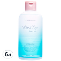 에뛰드하우스 립 앤 아이 리무버, 250ml, 6개