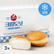 서울우유 크림도넛 3개입 (냉동), 300g, 3개