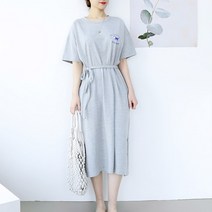 팡팡샵 블루캣끈 반팔 임부원피스