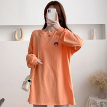 임산부 출산 외출용 girl 긴팔 수유복