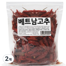 복이네먹거리 베트남 건고추, 200g, 2개