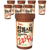 청우식품 참깨스틱 과자, 85g, 8개