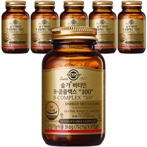 솔가 비타민B 콤플렉스 100, 50캡슐, 6개