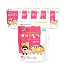 퓨어잇 핑거 동그란 자일리톨 멜론링, 멜론, 6개입