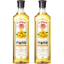 해표 카놀라유, 900ml, 2개