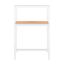 스피드랙 V2 세탁기 선반 2단 1100 x 600 x 1800 mm, 화이트