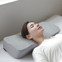리브맘 프리미엄 3D 메모리폼 베개, 멜란지그레이