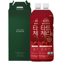 유기농마루 꽃보다 타트체리쥬스 원액 1250g, 2개