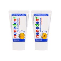 네네덴트 무불소 어린이 치약, 50ml, 2개