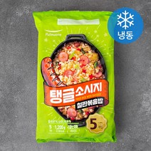 풀무원 탱글소시지 철판볶음밥 (냉동), 240g, 5팩