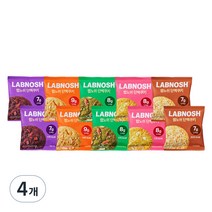 랩노쉬 단백쿠키 믹스 40g x 5종 x 2p 세트, 400g, 4개