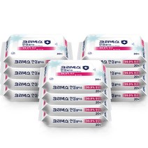 크리넥스 안심 물티슈, 20매, 12개