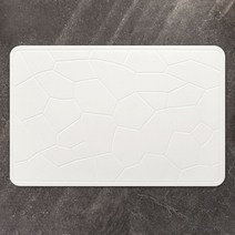 모던홀릭 규조토 발매트 음각 3D, 3D 스톤 아이보리