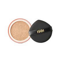 아이소이 스킨케어 쿠션 파운데이션 SPF38 PA++ 리필 + 퍼프, 21호(쿠션), 1세트