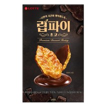 롯데제과 립파이 초코, 88g, 1개