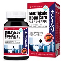 네추럴라이즈 밀크씨슬 헤파케어, 90정, 1개