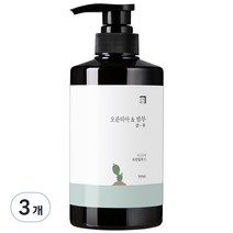 살림백서 오푼티아 앤 밤부 샴푸 유칼립투스, 500ml, 3개