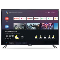 이엔티비 안드로이드 4K UHD 구글 스마트TV, 138cm(55인치), C550SMMT, 스탠드형, 고객직접설치
