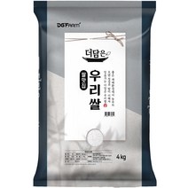 대구농산 2022년산 햅쌀 경기미 추청 아끼바레 쌀, 4kg(특등급), 1개