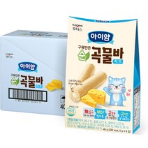 일동후디스 아이얌 구워만든 순곡물바, 치즈맛, 6개, 40g