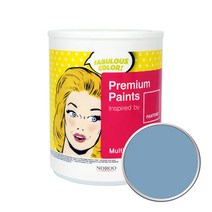 노루페인트 팬톤 멀티 페인트, 더스크블루 16-4120, 1L, 1개