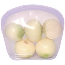 리빙크리에이터 지켜 실리콘 지퍼백 뉴트럴 라이트퍼플 2000ml, 1개, 단품