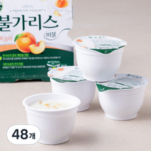 남양 떠먹는 불가리스 복숭아, 85g, 48개