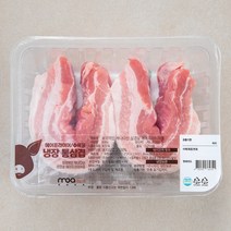 모아미트 캐나다산 보리먹인 암퇘지 삼겹살 에어프라이어용 (냉장), 600g, 1개