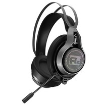리줌 노이즈캔슬링 진동 게이밍 유선헤드셋, RIZUM-Z6000PLUS, 블랙