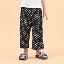키즈레시피 아동용 도트 아이스 팬츠