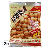 카슈가이 이카 피넛 과자, 62g, 2개
