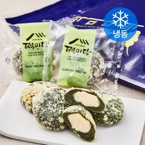 떡미당 밥알 쑥개떡 백앙금 (냉동), 1kg, 1개