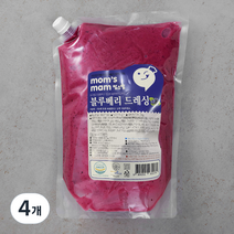 맘스맘 블루베리 드레싱, 2kg, 4개
