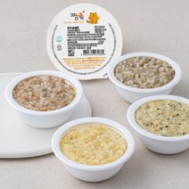 짱죽 냉장 이유식 중기 죽2(9~10개월부터) A세트, (한우소고기버섯죽   영양닭죽   한우파래죽   전복영양죽) x 200g, 1세트