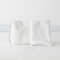 라뽐므 쿨터치 냉감 베개커버 + 말랑 5존 입체 베개 베이직