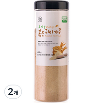 유기농마루 귀리로 만든 볶은 귀리가루, 420g, 2개