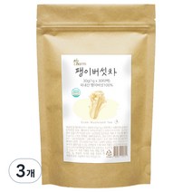 참Charm 참 무농약 팽이버섯차 생분해성 삼각티백, 1g, 3개, 30개입