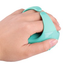 딩동펫 반려동물 힐링 마사지 브러쉬 9 x 8 cm, 블루, 1개