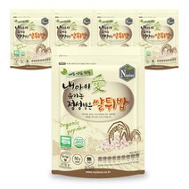 내아이애 유기농 정성빚은 쌀튀밥, 쌀, 5개