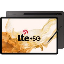 삼성전자 갤럭시탭 S8 플러스 SM-X806, 그라파이트, 128GB, 5G